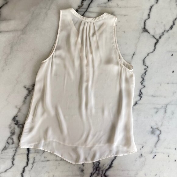 Joie Silk Tank with Blush Detail - Picture 12 of 16